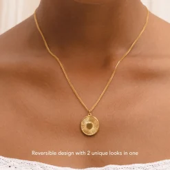 Atolea Jewelry Necklaces<Ancient Coin Necklace