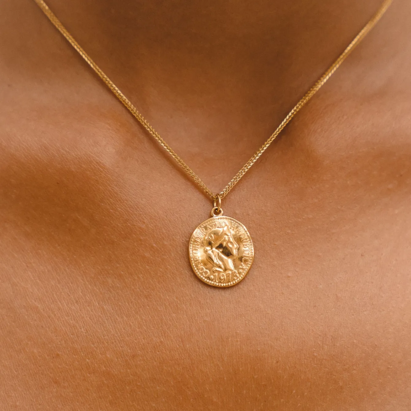 Atolea Jewelry Necklaces<Ancient Coin Necklace