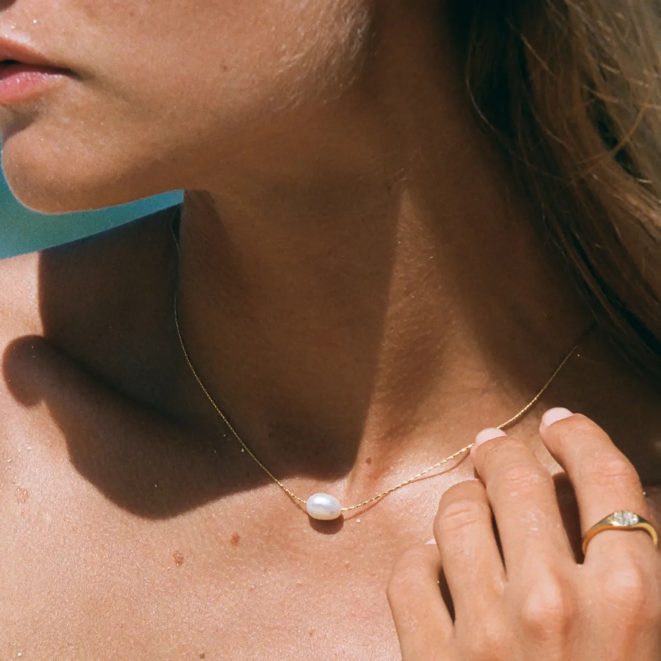 Atolea Jewelry Pearls|Necklaces<Baroque Pearl Choker