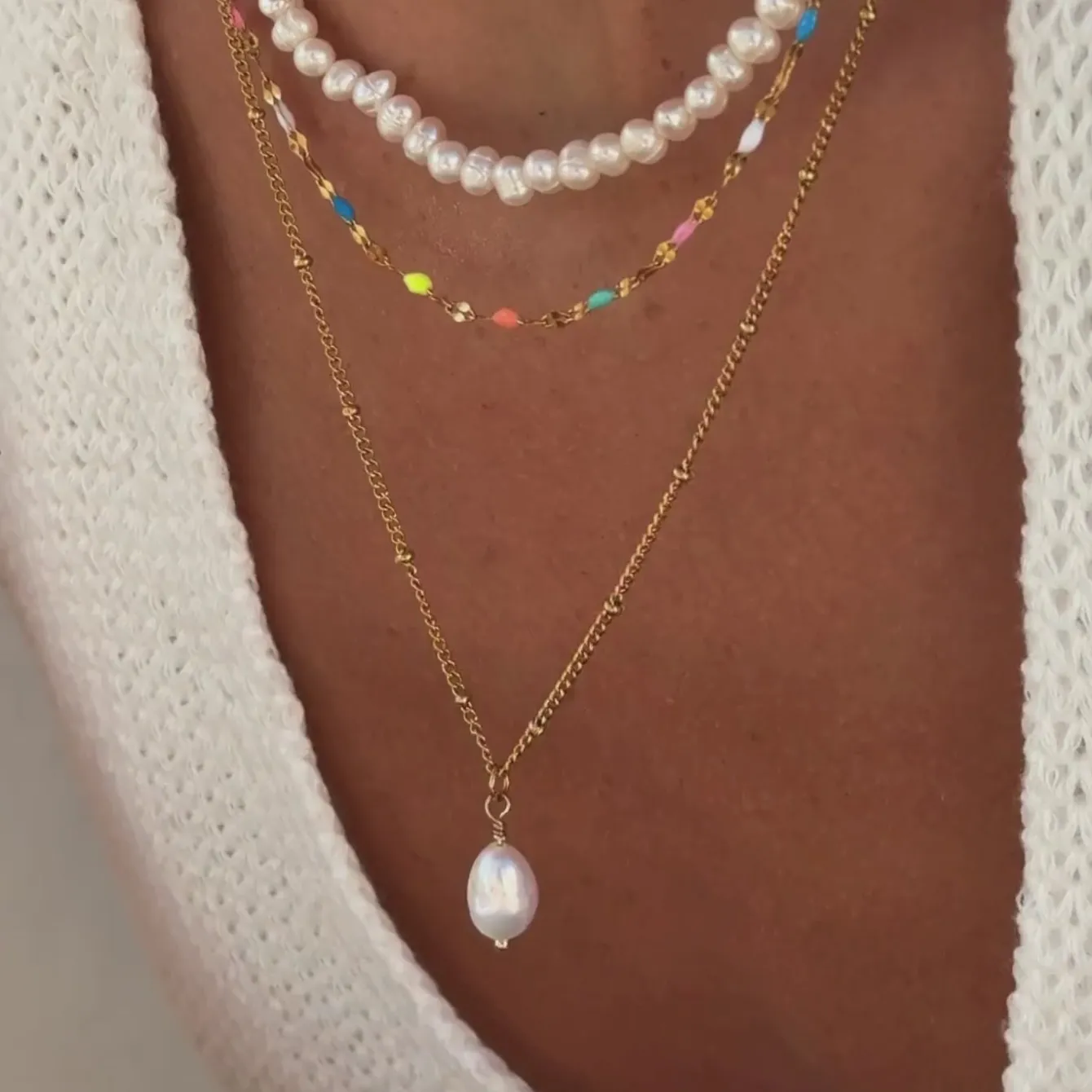 Atolea Jewelry Necklaces|Pearls<Baroque Pearl Pendant