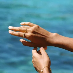 Atolea Jewelry Rings<Beaded Diamond Ring