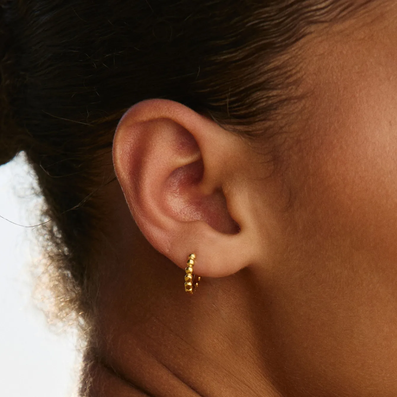 Atolea Jewelry Earrings<Beaded Hoops Earrings