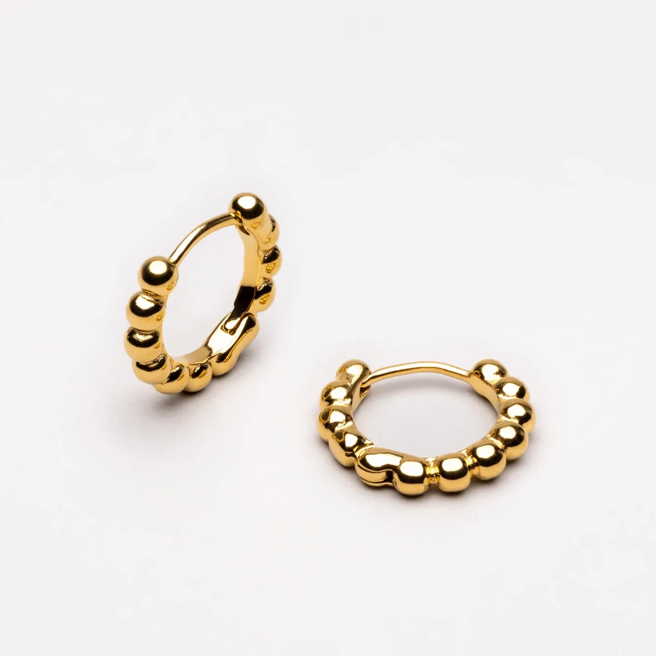 Atolea Jewelry Earrings<Beaded Hoops Earrings