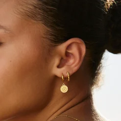 Atolea Jewelry Earrings<Beaded Hoops Earrings