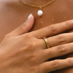 Atolea Jewelry Rings<Beaded Ring