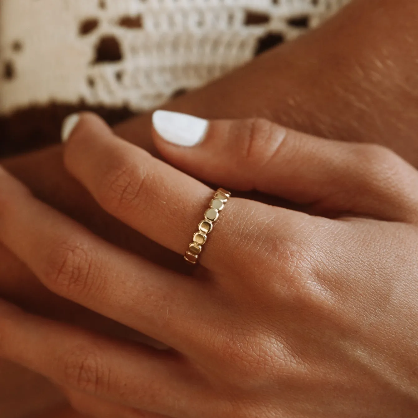 Atolea Jewelry Rings<Beaded Ring