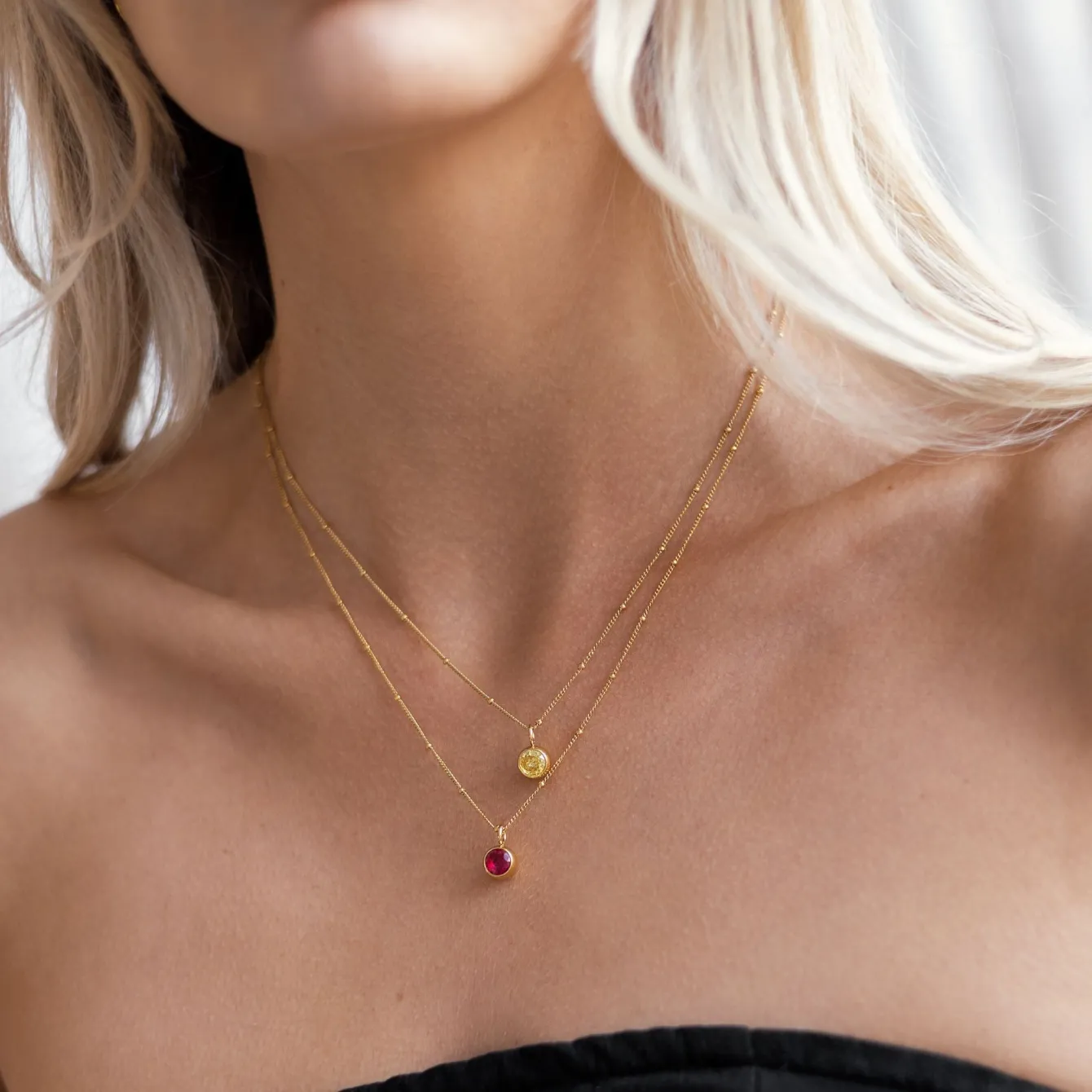Atolea Jewelry Necklaces<Birthstone Necklace