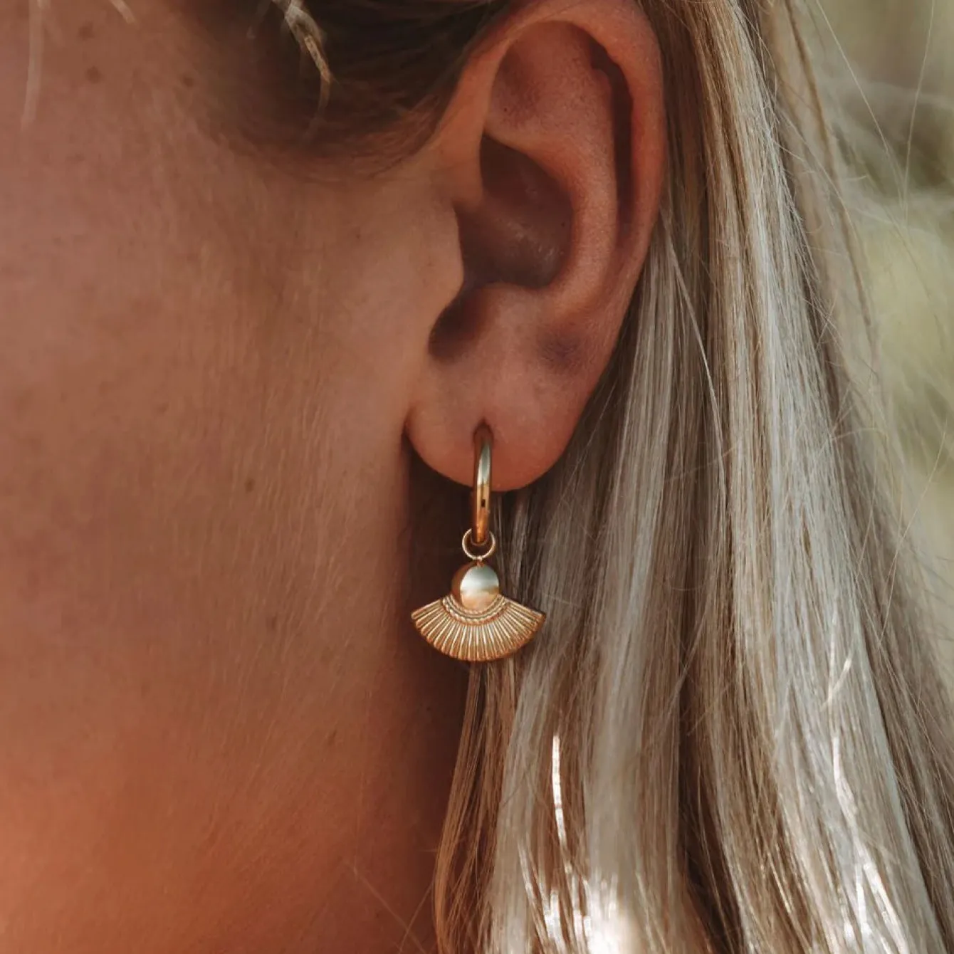 Atolea Jewelry Earrings<Boho Hoop Earrings