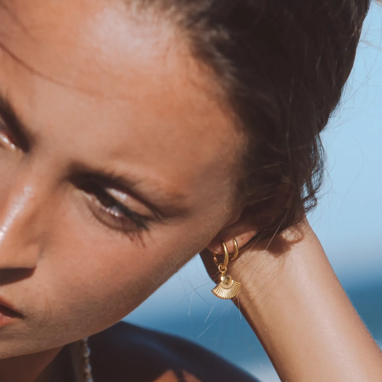 Atolea Jewelry Earrings<Boho Hoop Earrings