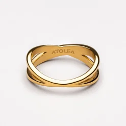 Atolea Jewelry Rings<Bold Cross Ring