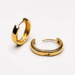 Atolea Jewelry Earrings<Bold Huggie Hoops