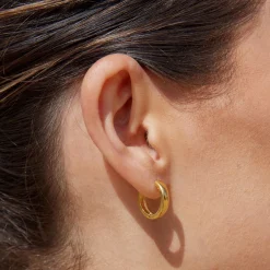 Atolea Jewelry Earrings<Bold Huggie Hoops