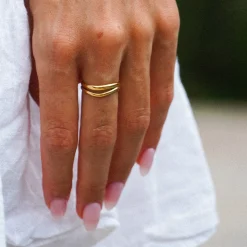 Atolea Jewelry Rings<Breeze Double Ring