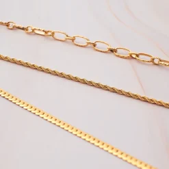 Atolea Jewelry Necklaces<Calvi Rope Chain Necklace