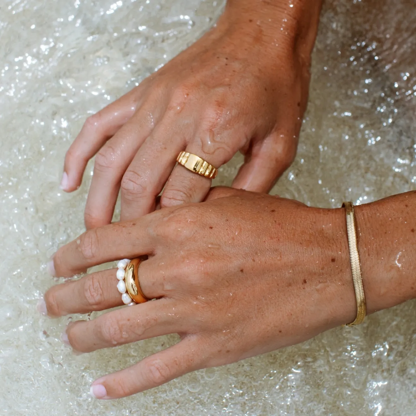 Atolea Jewelry Rings<Chunky Ring