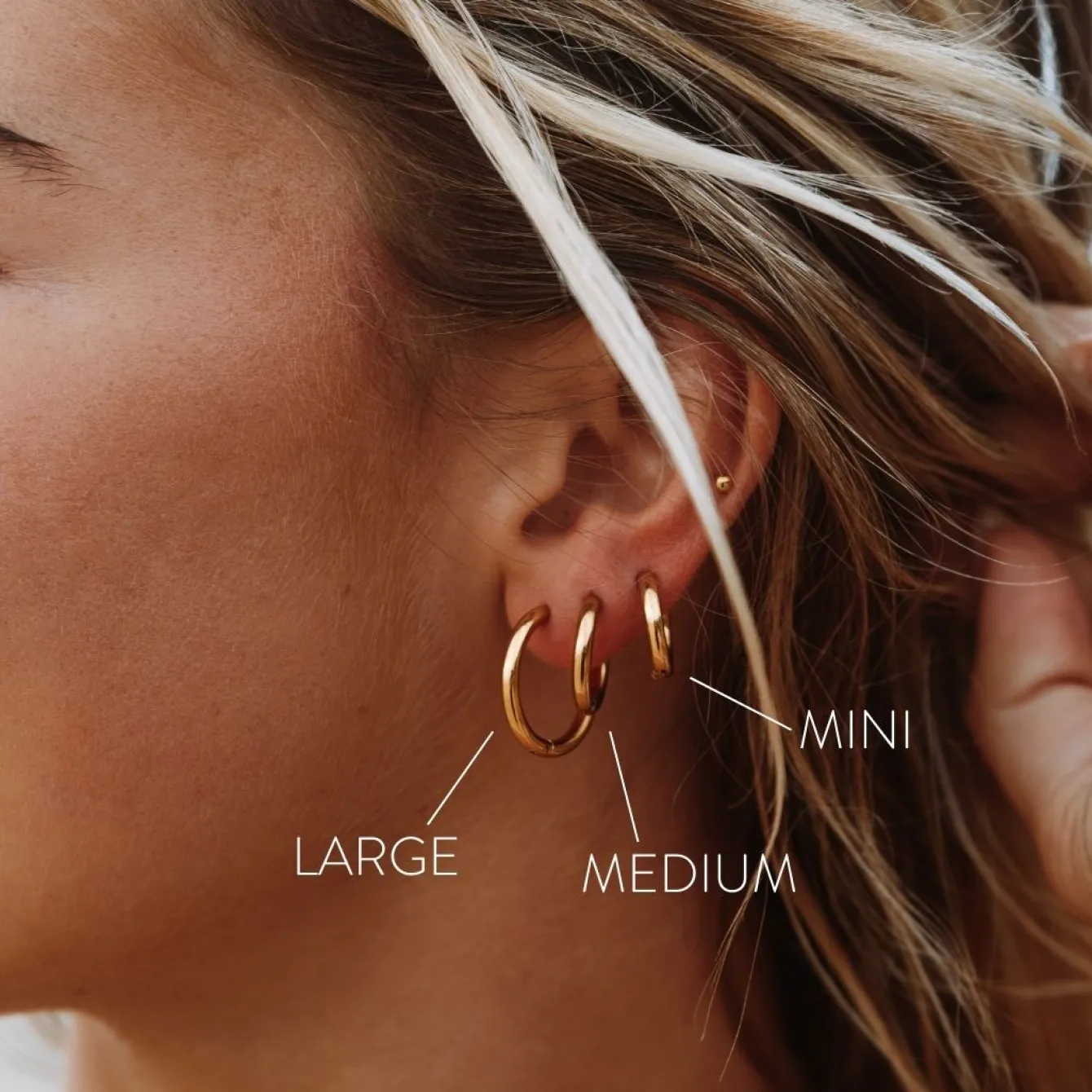 Atolea Jewelry Earrings<Classic Hoop Earrings