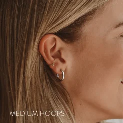 Atolea Jewelry Earrings<Classic Hoop Earrings