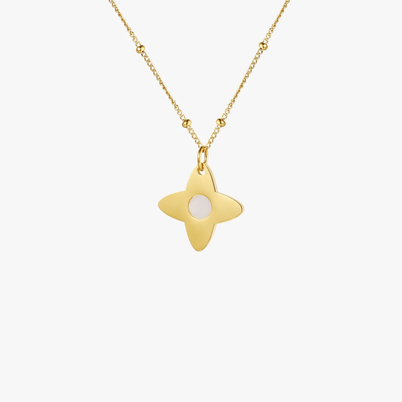 Atolea Jewelry Pearls|Necklaces<Clover Necklace