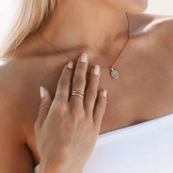Atolea Jewelry Necklaces<Compass Necklace