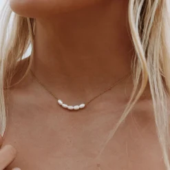 Atolea Jewelry Pearls|Necklaces<Dainty Freshwater Pearl Necklace