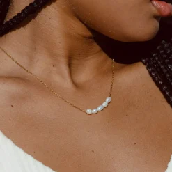 Atolea Jewelry Pearls|Necklaces<Dainty Freshwater Pearl Necklace