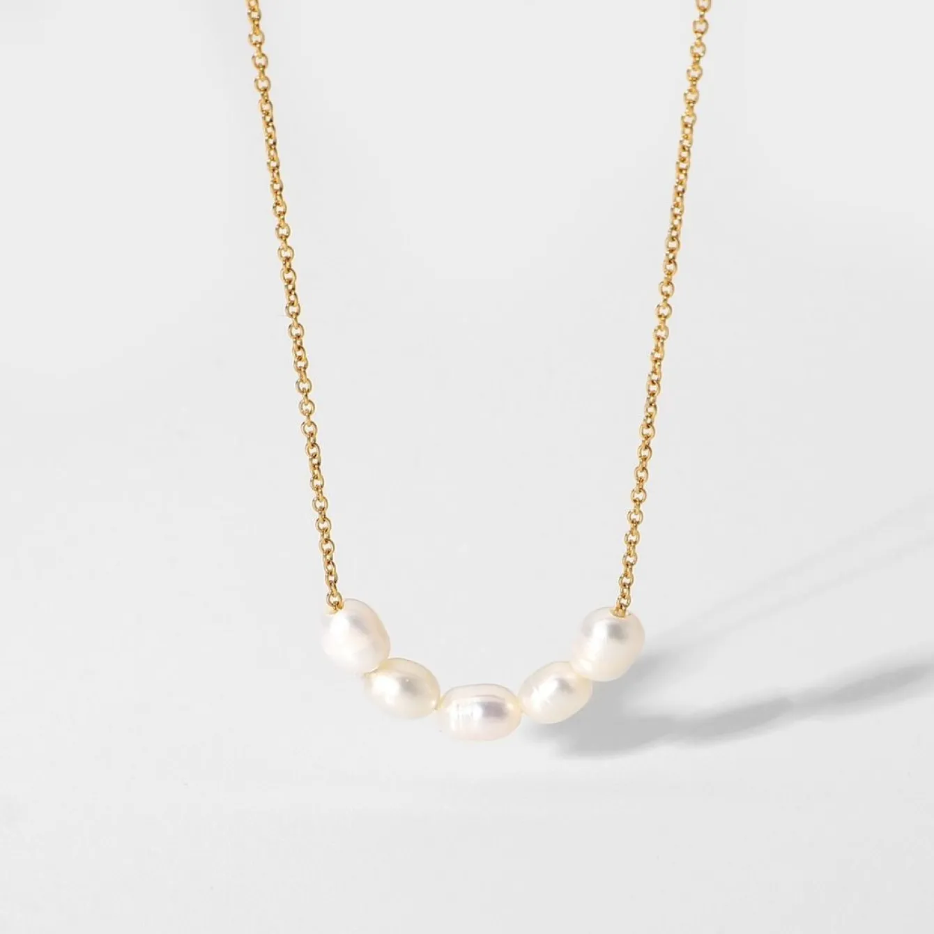 Atolea Jewelry Pearls|Necklaces<Dainty Freshwater Pearl Necklace