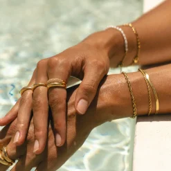 Atolea Jewelry Rings<Day & Night Ring Set