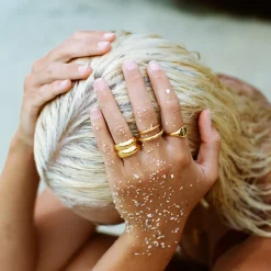 Atolea Jewelry Rings<Double Chunky Ring