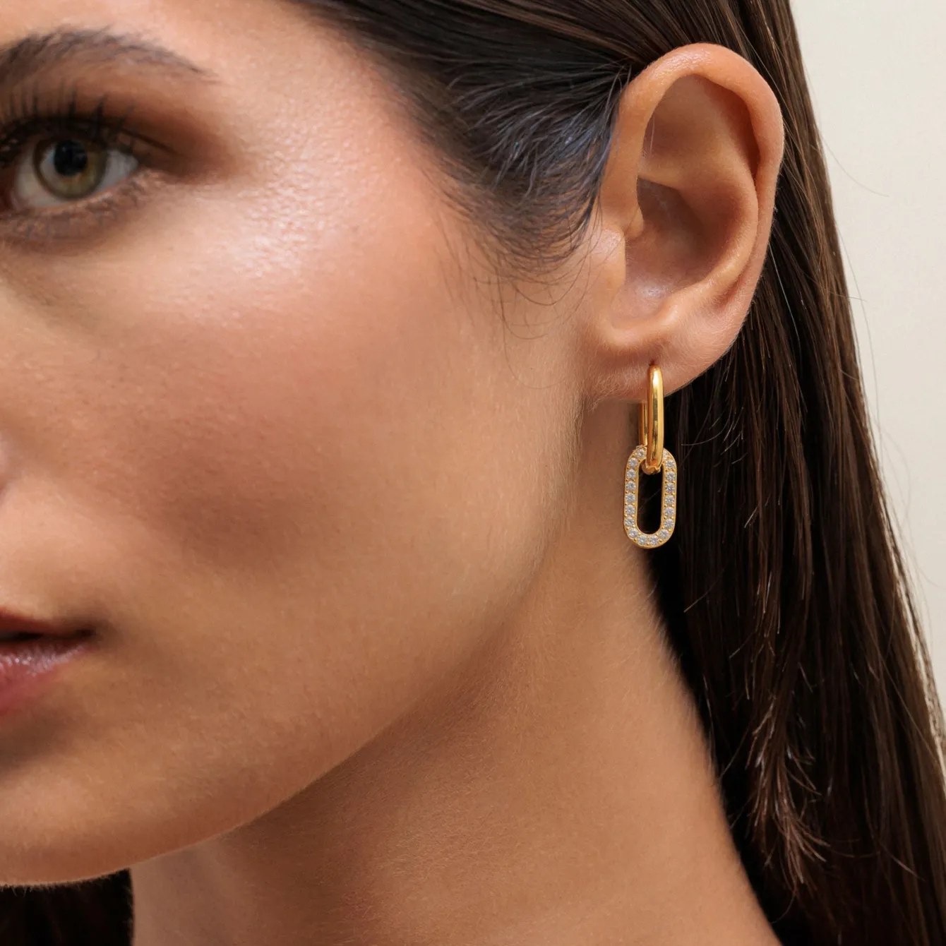 Atolea Jewelry Earrings<Double Hoops