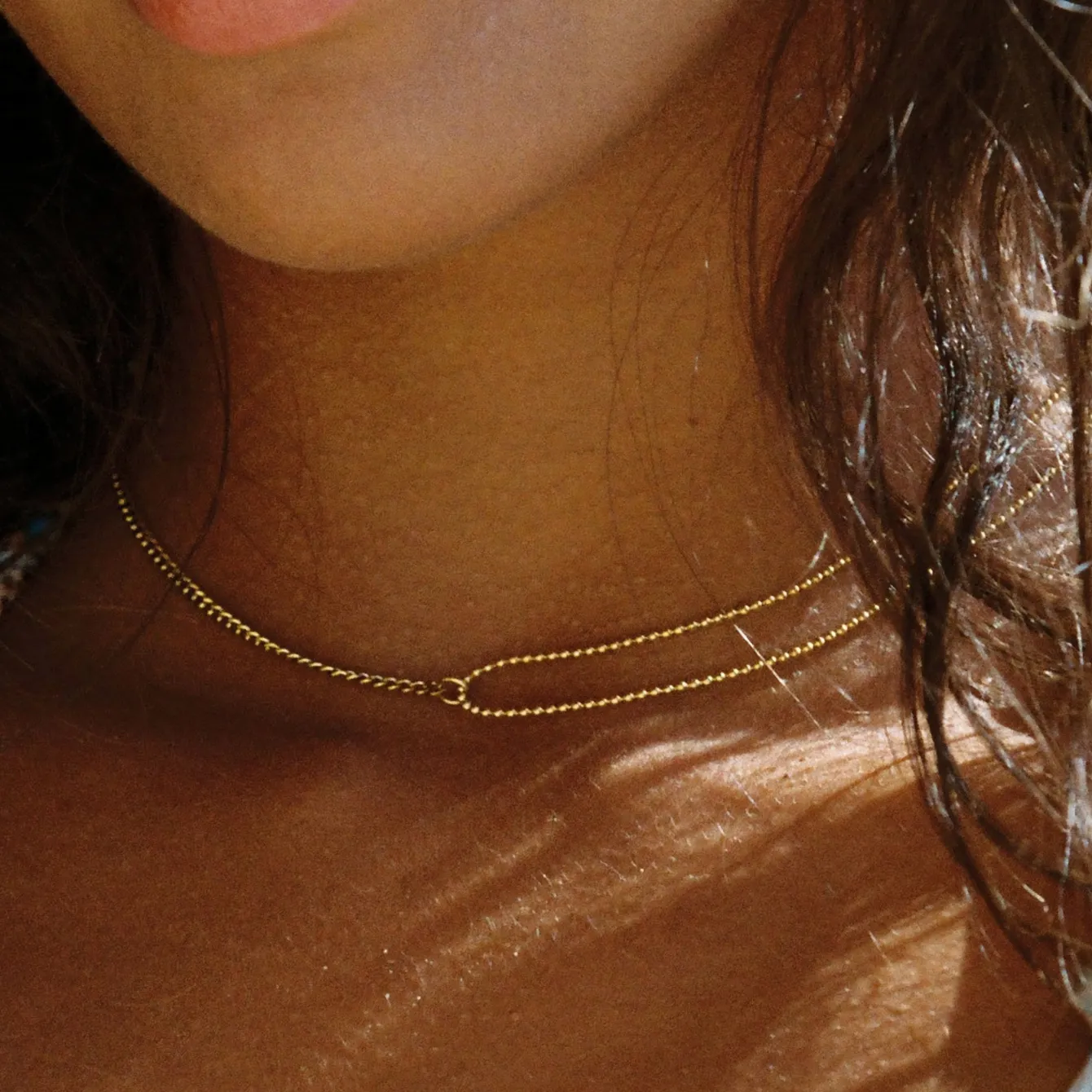 Atolea Jewelry Necklaces<Double Trouble Choker