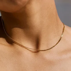 Atolea Jewelry Necklaces<Double Trouble Choker