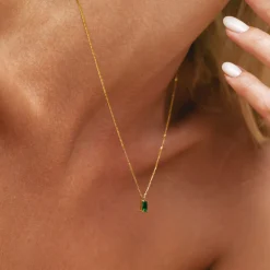 Atolea Jewelry Necklaces<Emerald Necklace