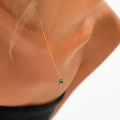 Atolea Jewelry Necklaces<Emerald Necklace