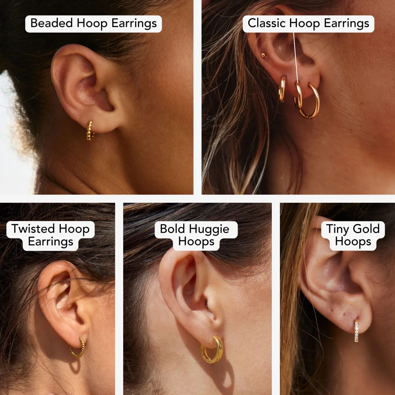 Atolea Jewelry Earrings<Everyday Hoops Bundle