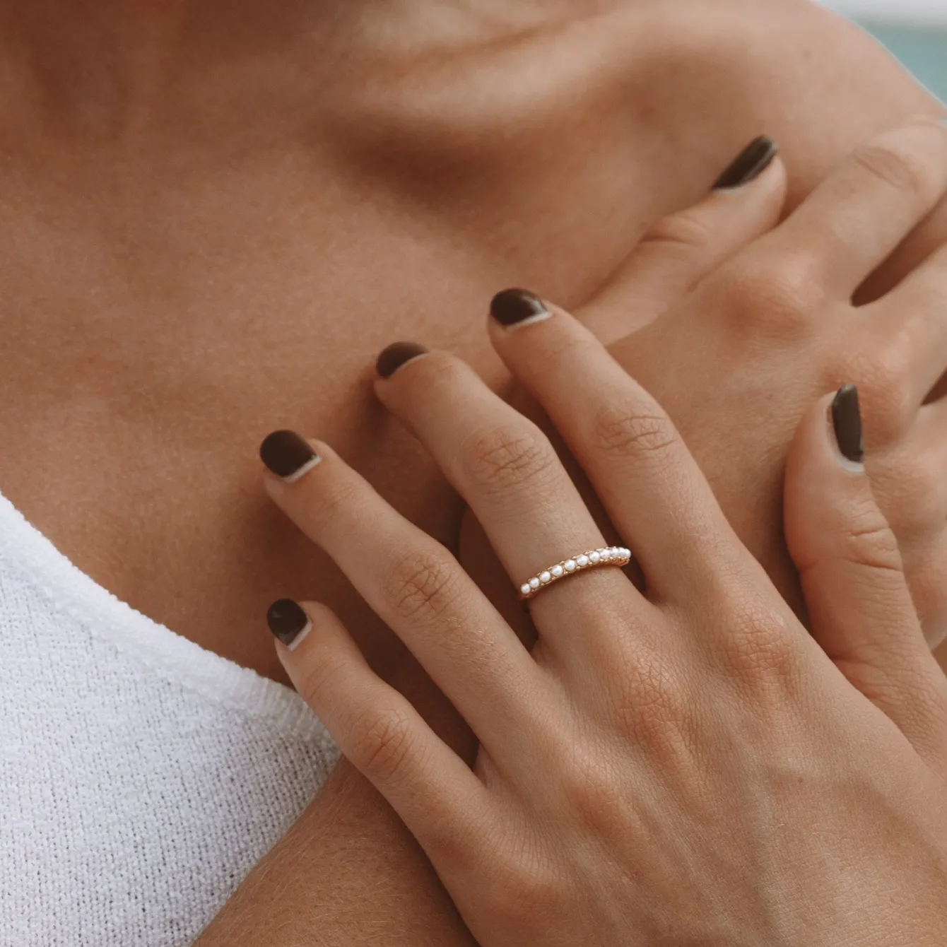 Atolea Jewelry Pearls|Rings<Everyday Pearls Ring