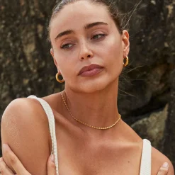 Atolea Jewelry Earrings<Everyday Twisted Hoops