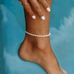 Atolea Jewelry Anklets|Pearls<Fiji Anklet