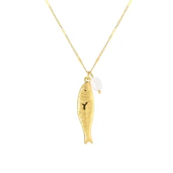 Atolea Jewelry Pearls|Necklaces<Fish Necklace