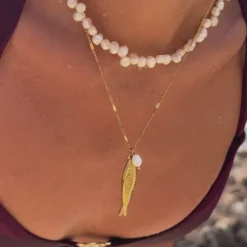 Atolea Jewelry Pearls|Necklaces<Fish Necklace