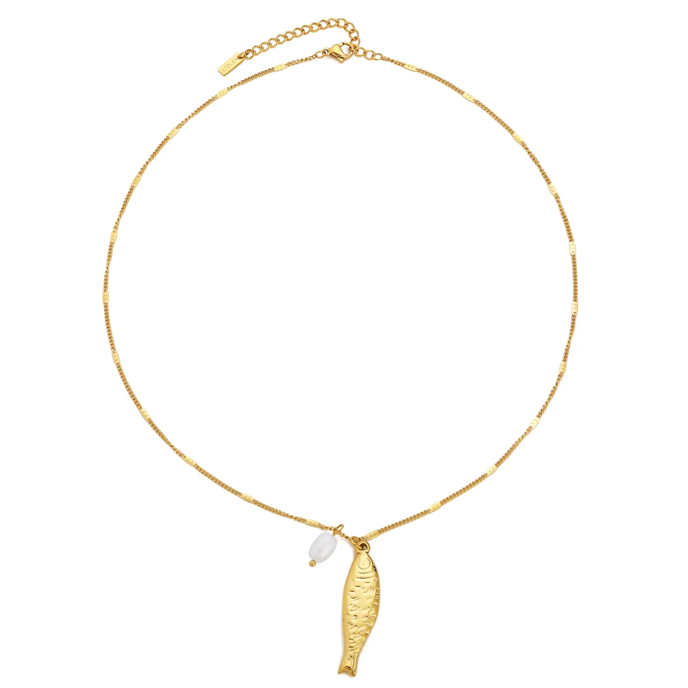 Atolea Jewelry Pearls|Necklaces<Fish Necklace