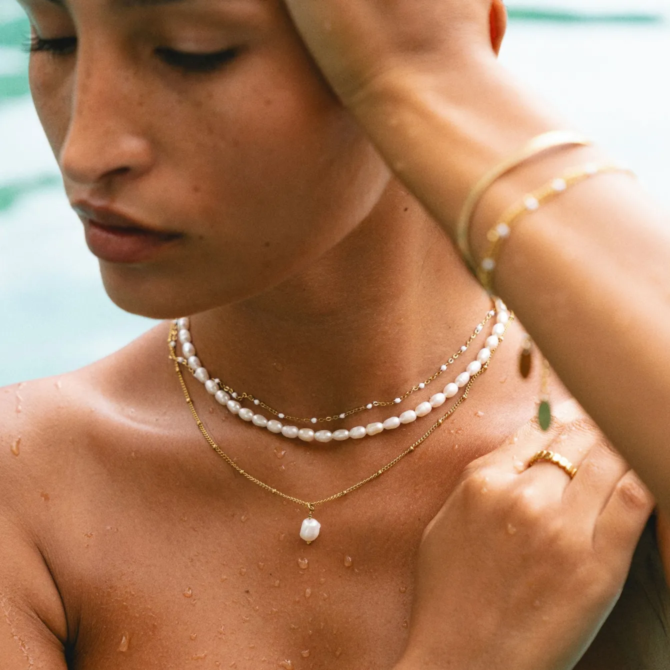 Atolea Jewelry Pearls|Necklaces<Freshwater Pearl Choker