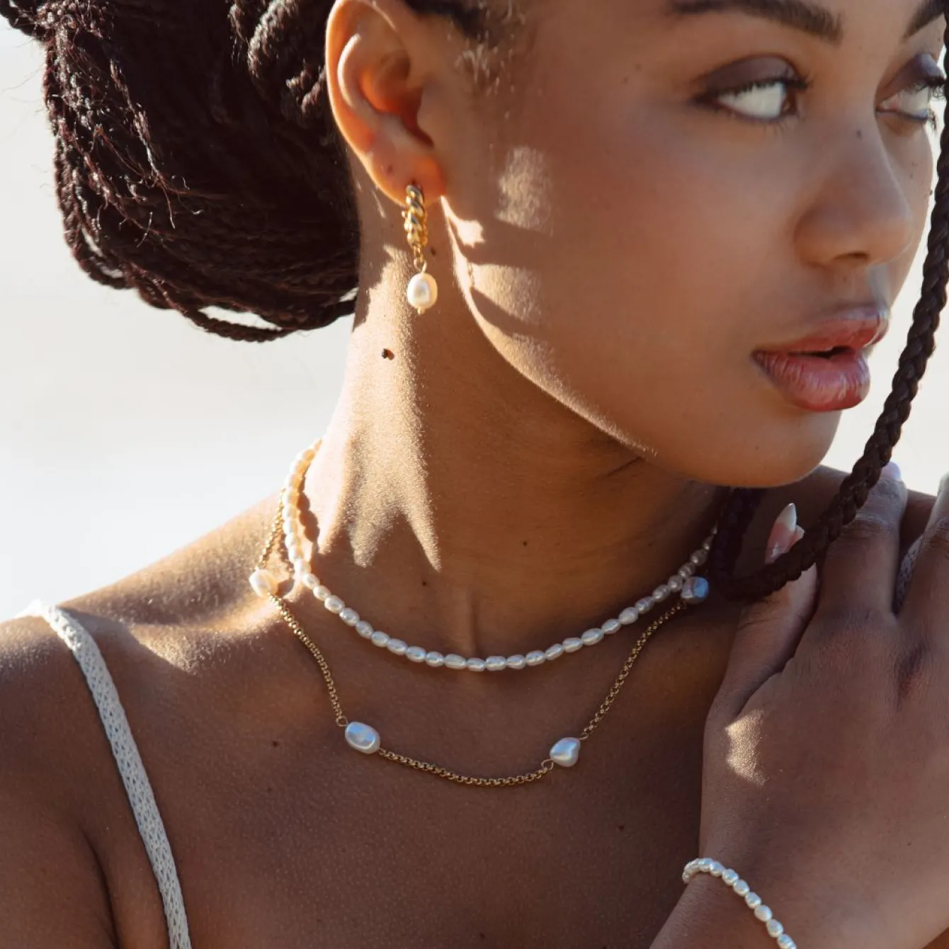 Atolea Jewelry Pearls|Necklaces<Freshwater Pearl Choker