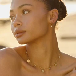 Atolea Jewelry Pearls|Necklaces<Golden Hour Choker