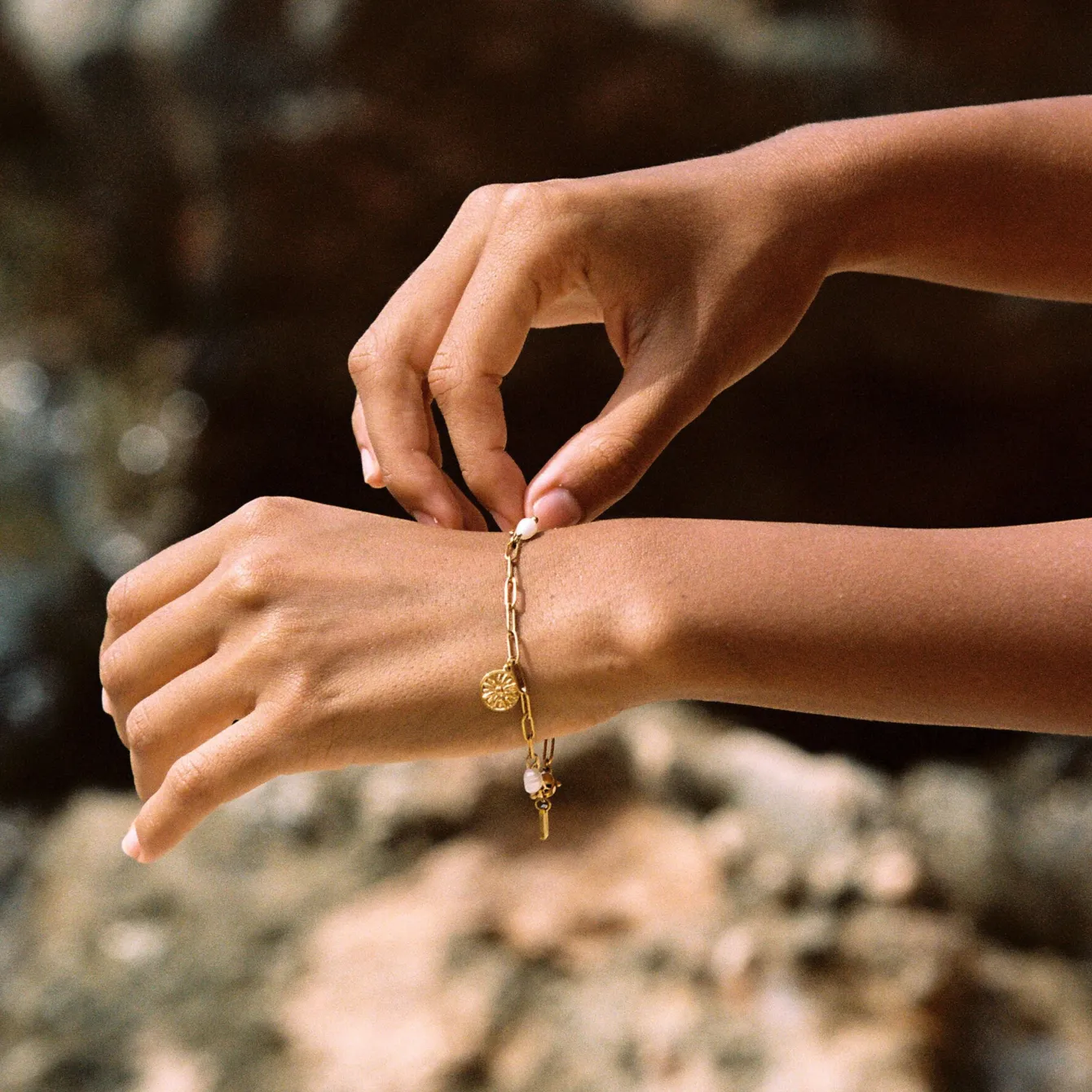 Atolea Jewelry Bracelets<Golden Sun Bracelet