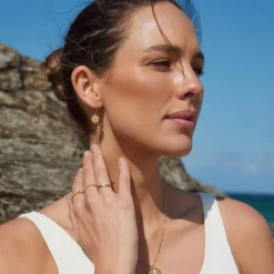 Atolea Jewelry Earrings<Golden Sun Earrings