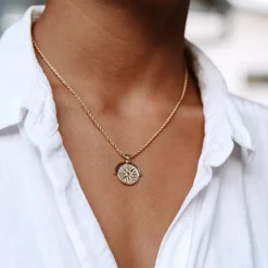 Atolea Jewelry Necklaces<Golden Sun Necklace