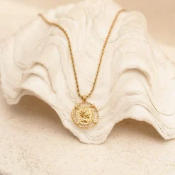 Atolea Jewelry Necklaces<Greek Coin Necklace