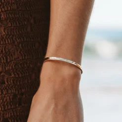 Atolea Jewelry Bracelets<Hammered Cuff