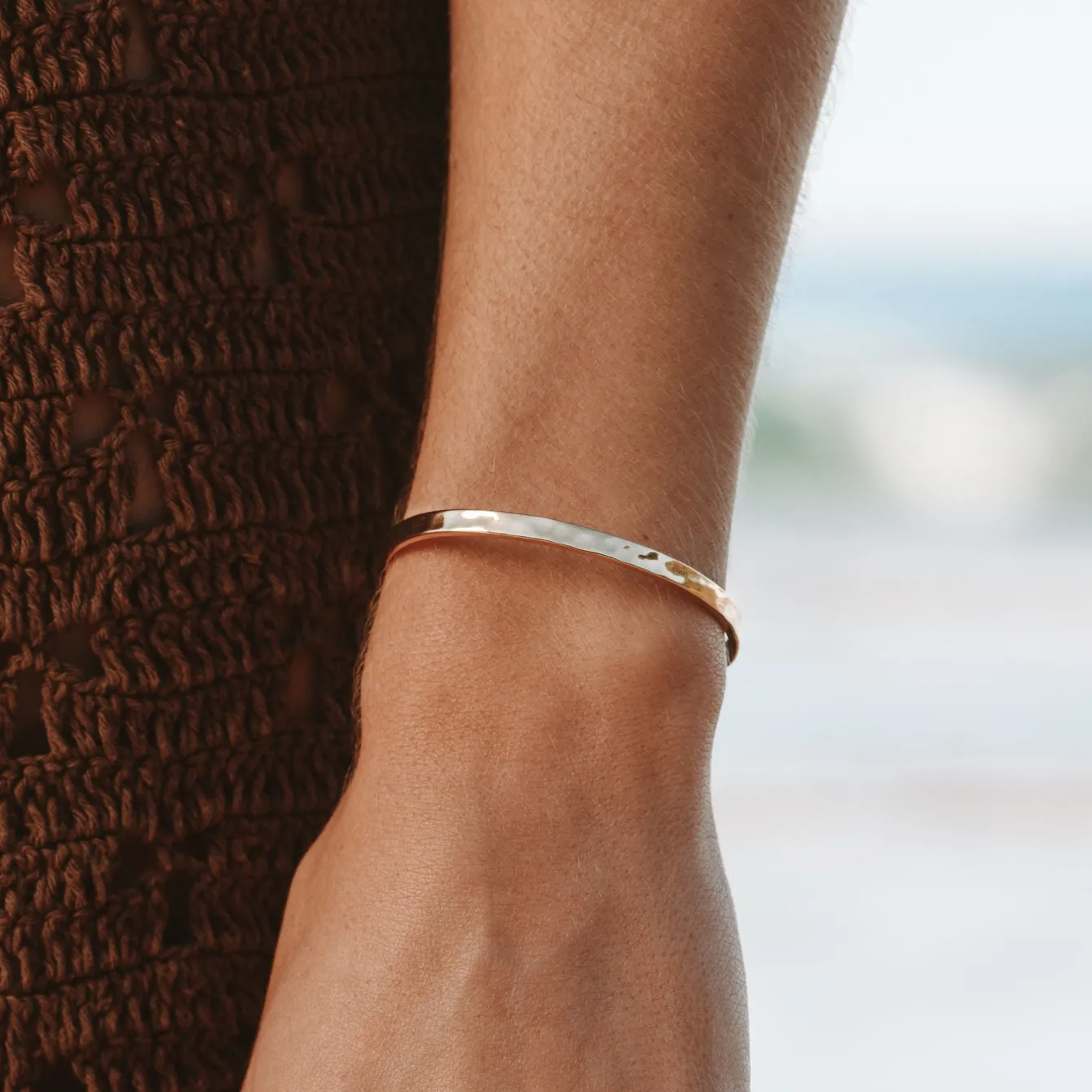 Atolea Jewelry Bracelets<Hammered Cuff