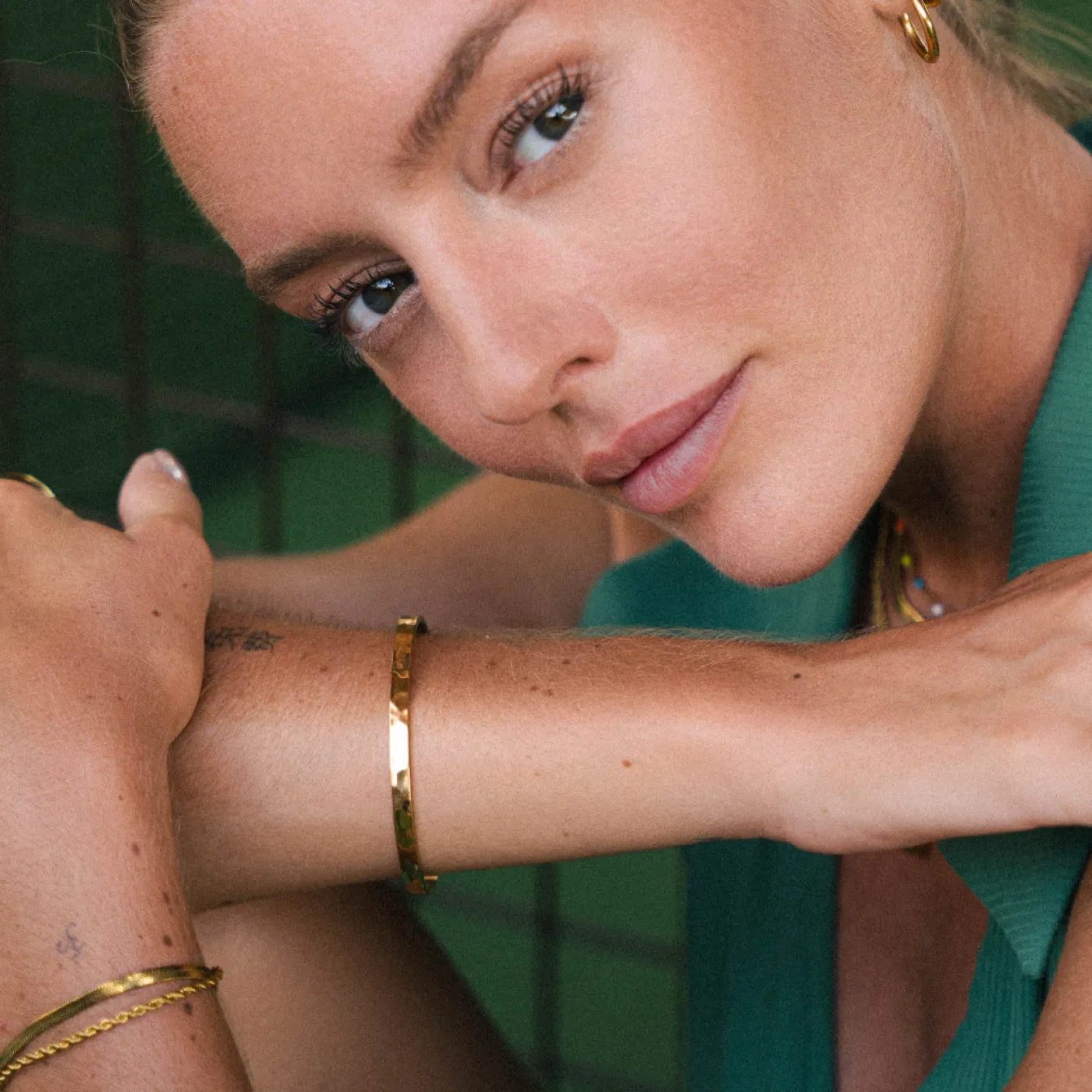 Atolea Jewelry Bracelets<Hammered Cuff
